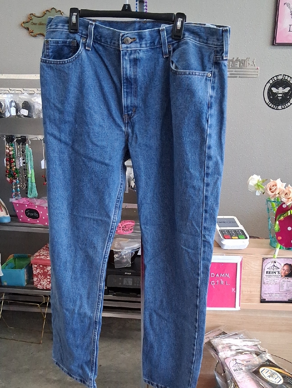 George Men's Blue Straight-Leg Jeans